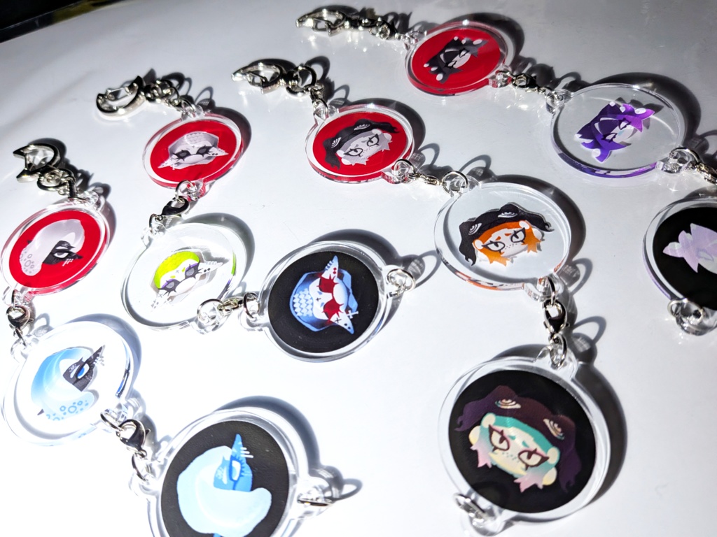 【INSOMNIA】連結アクリルキーホルダー