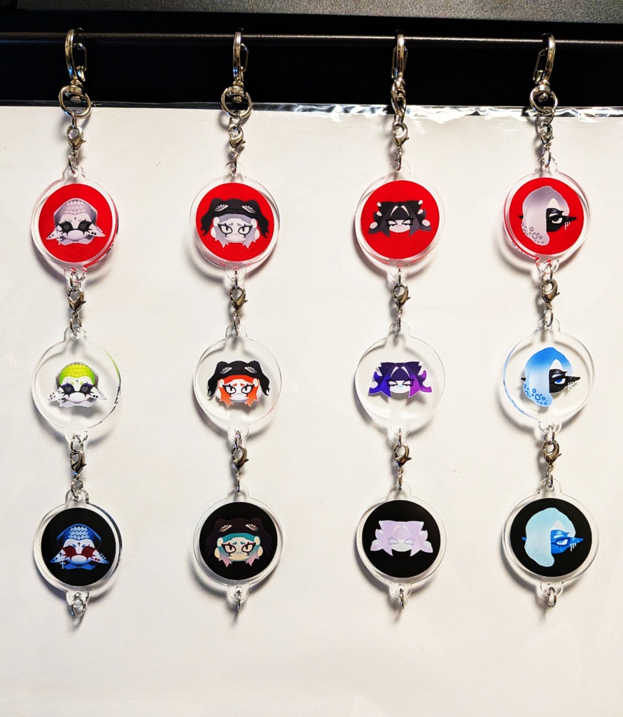 【INSOMNIA】連結アクリルキーホルダー