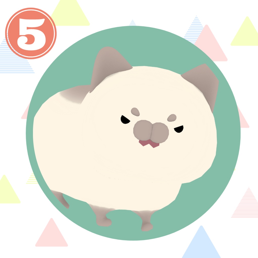 【VRM/cluster対応】ねこ(太)