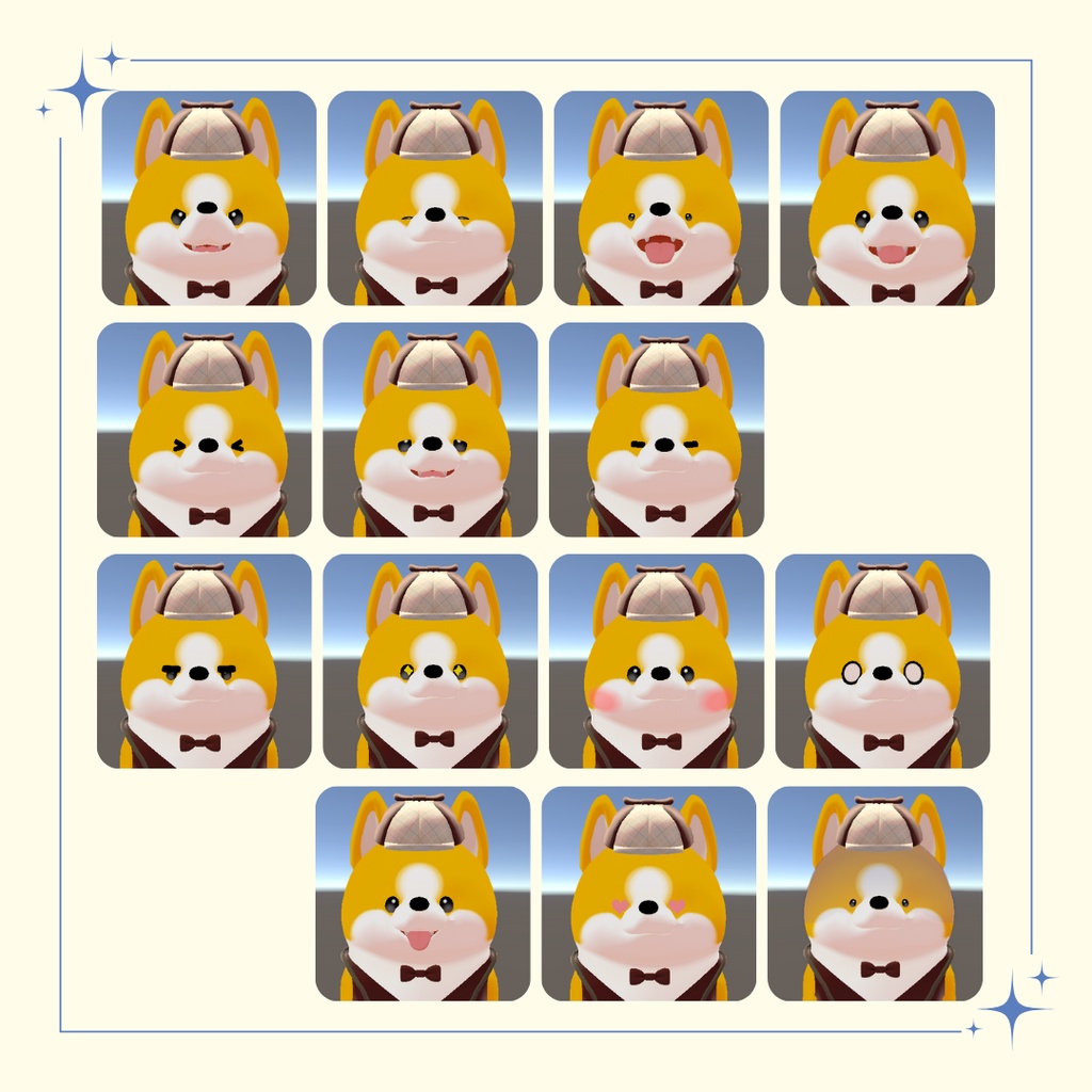 【VRChat想定】名探偵コーギー【Cluster対応】