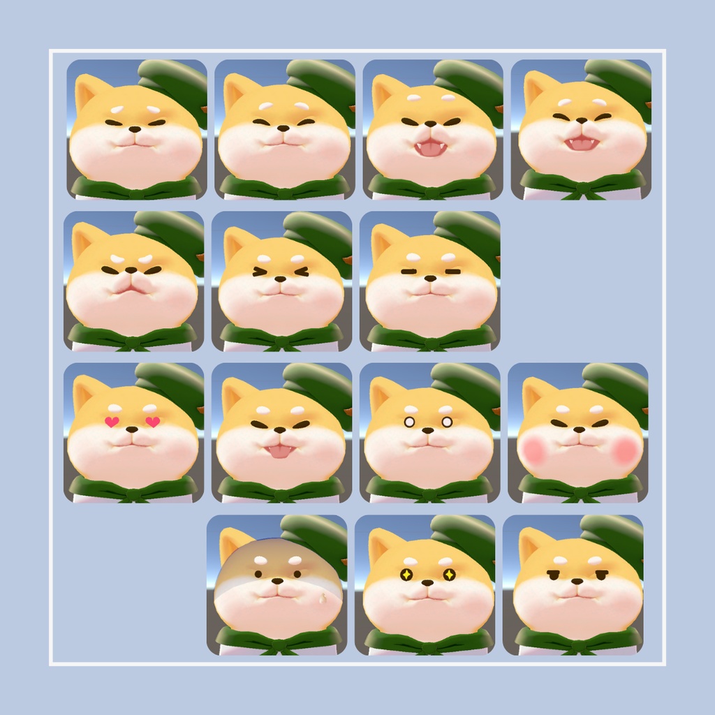 【VRChat想定】パン屋の赤柴【Cluster対応】