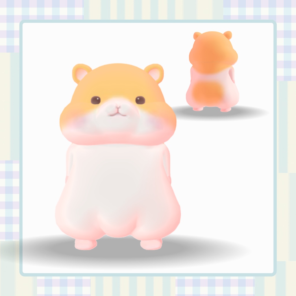 【VRChat想定】ムチハム【Cluster対応】