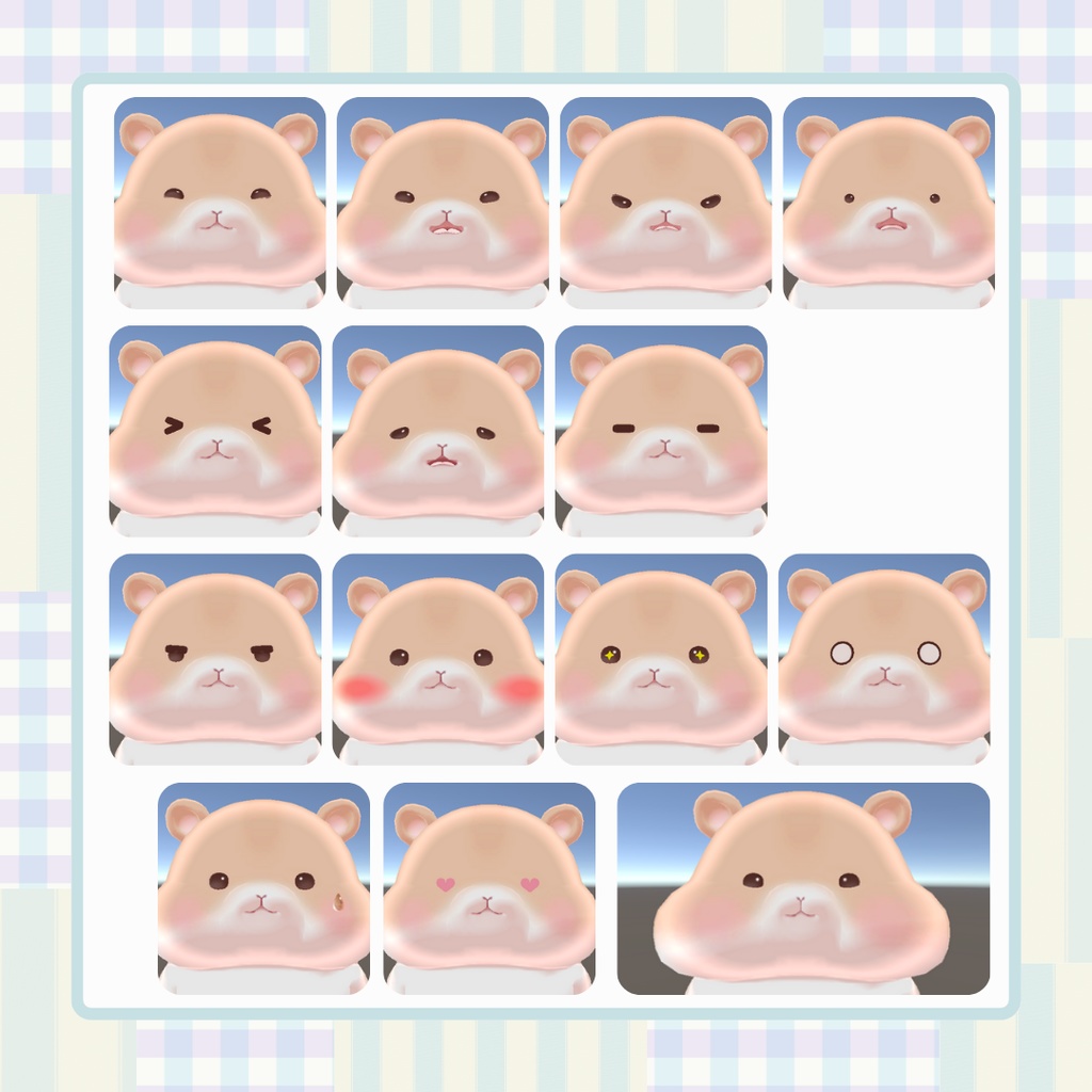 【VRChat想定】ムチハム【Cluster対応】