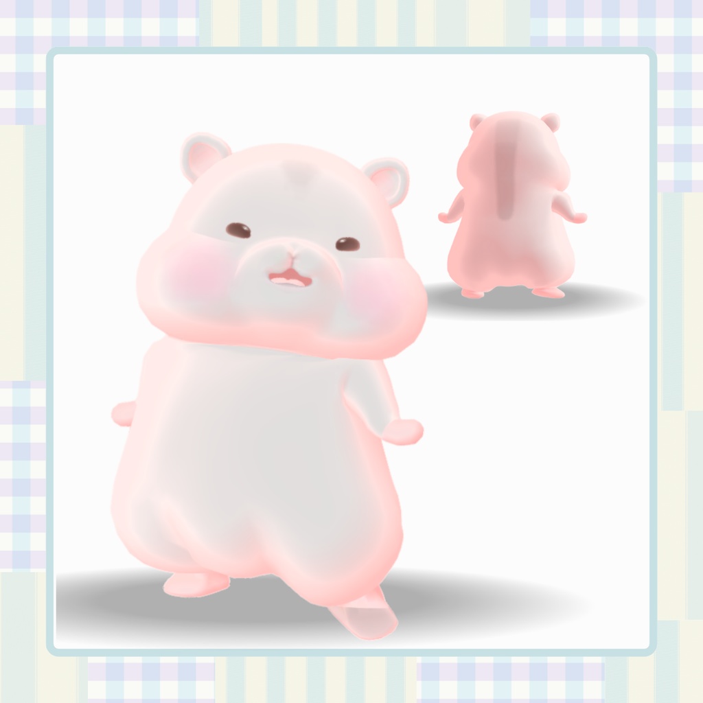 【VRChat想定】ムチハム【Cluster対応】