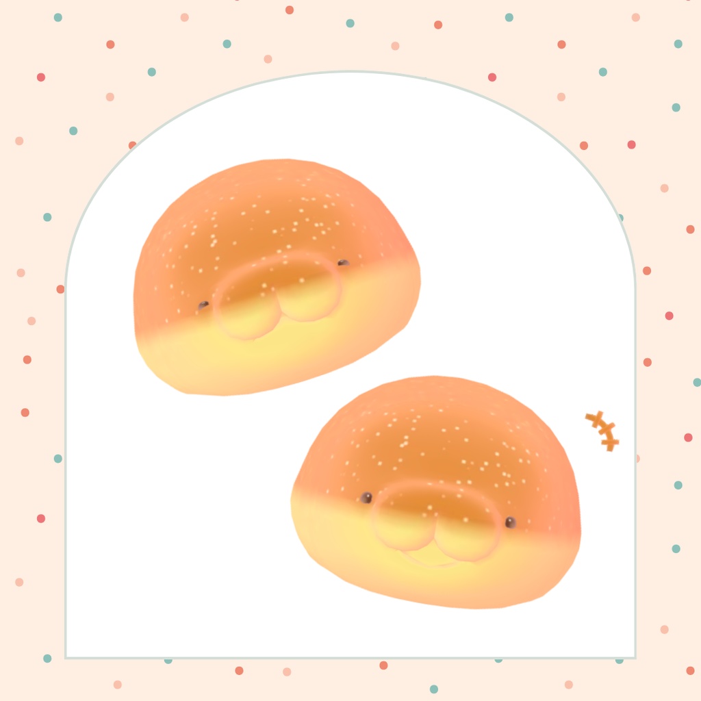 オリジナル3Dモデル「アザラシ」