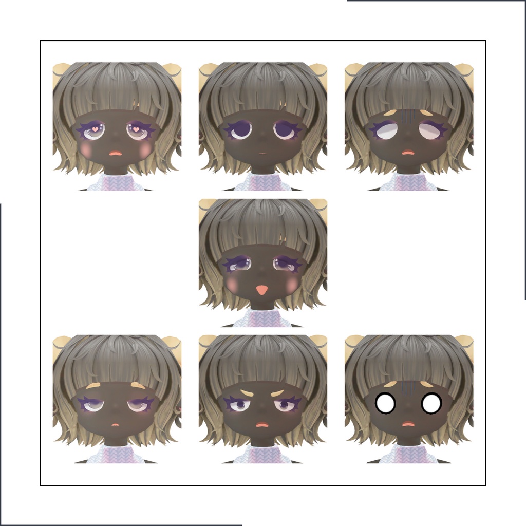 オリジナル3Dモデル「Hitsuji」