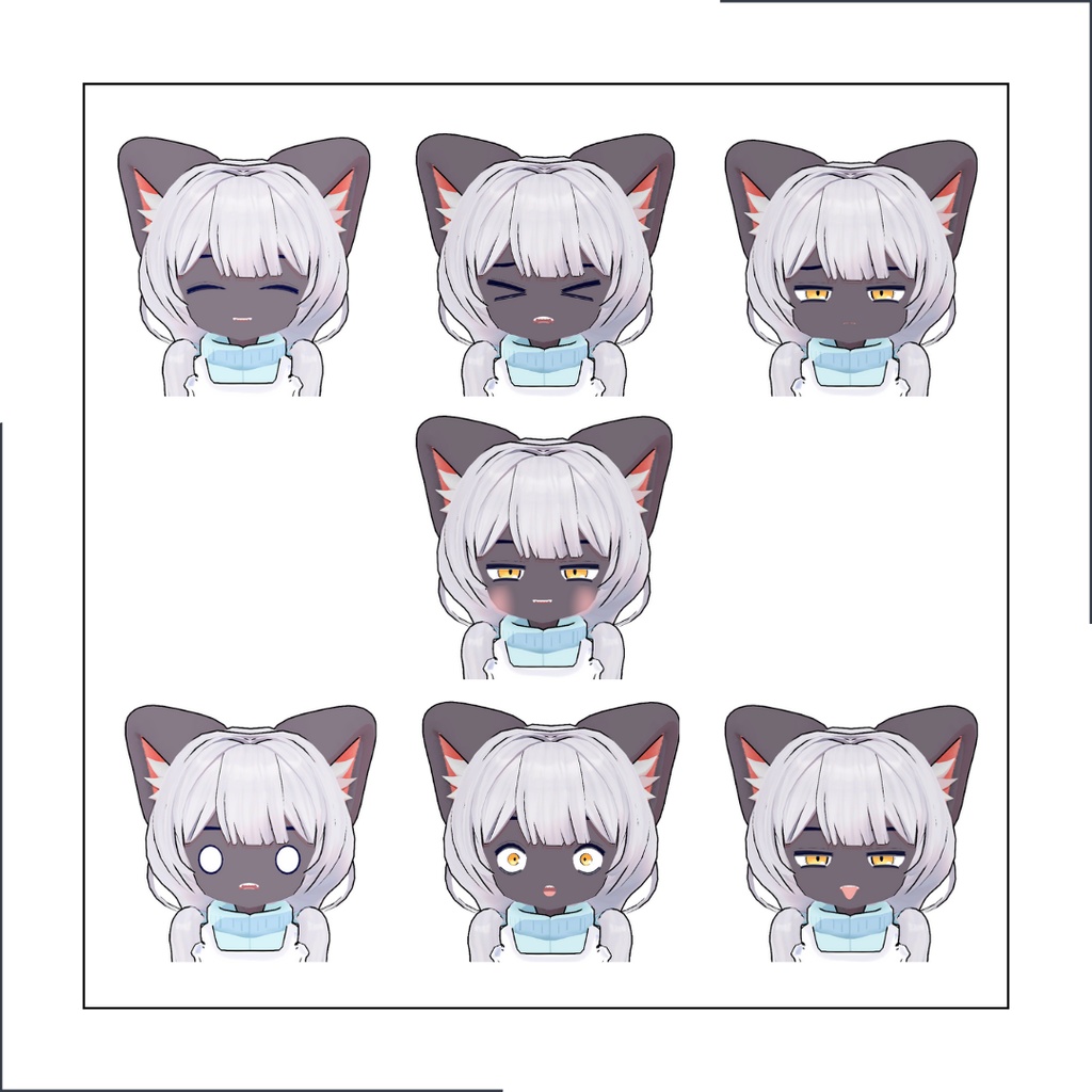 オリジナル3Dモデル「Neko」