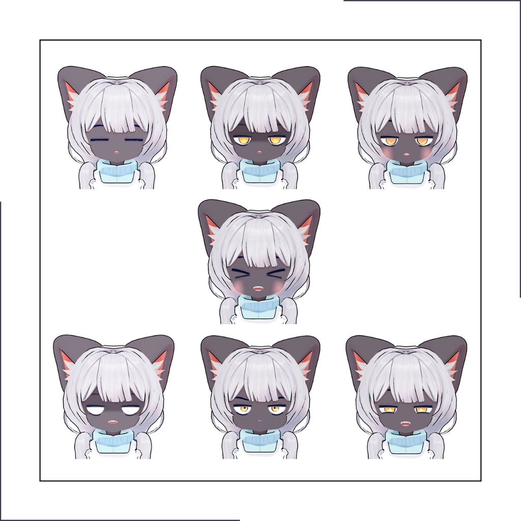 オリジナル3Dモデル「Neko」