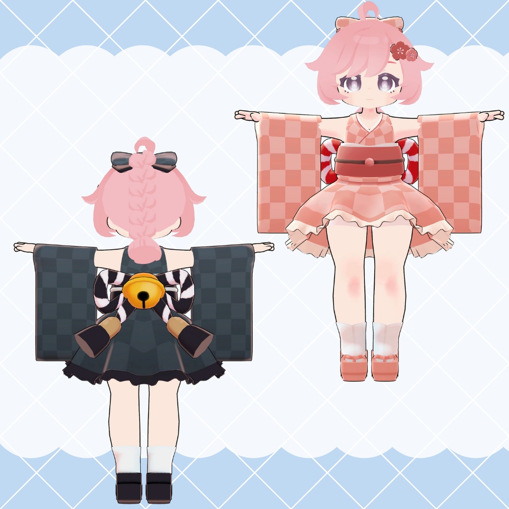 オリジナル3Dモデル「Bibi」