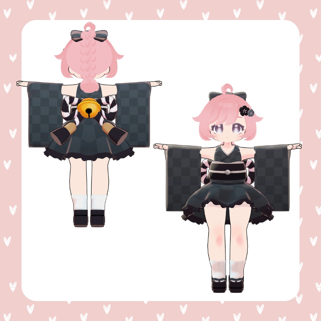 オリジナル3Dモデル「BiBi」