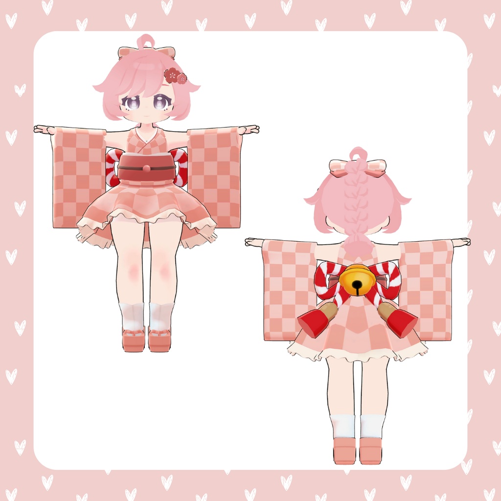 オリジナル3Dモデル「BiBi」