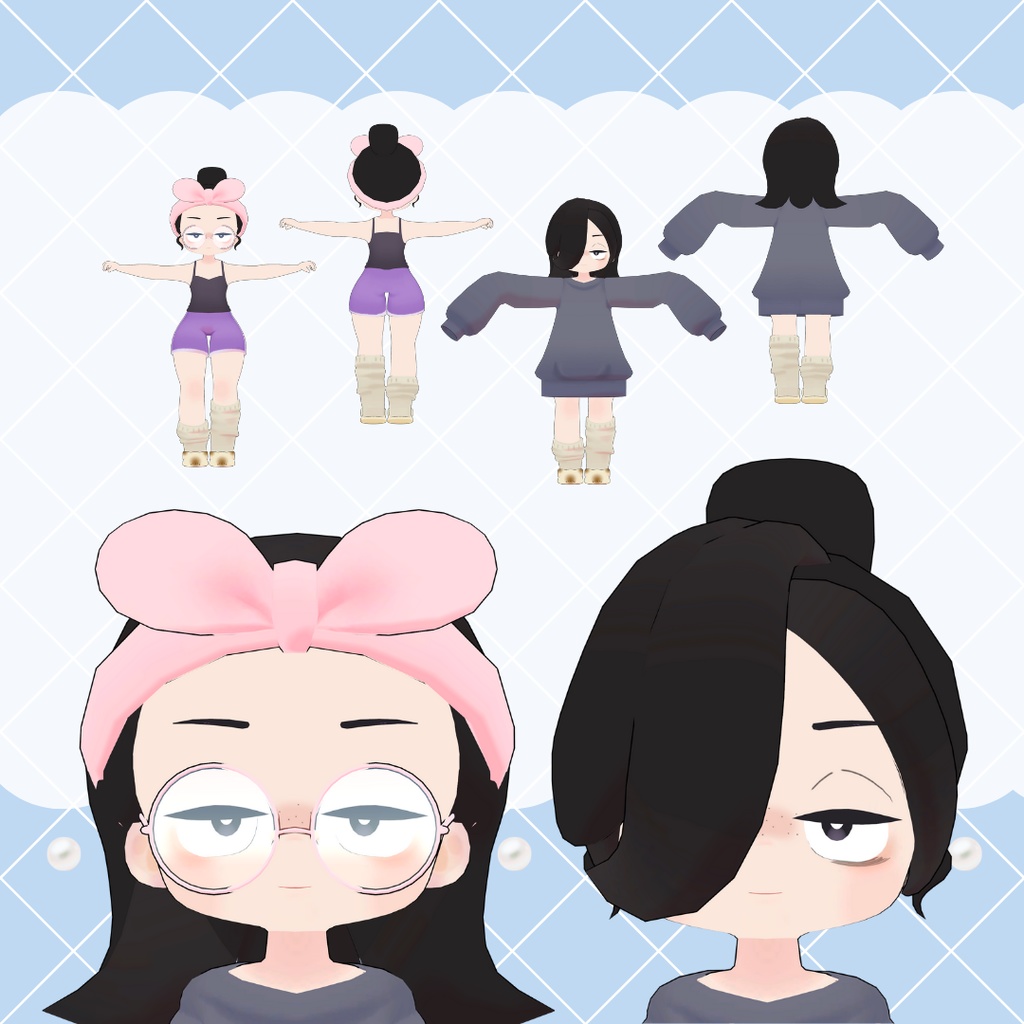 【24時間限定価格】オリジナル3Dモデル「Colo」