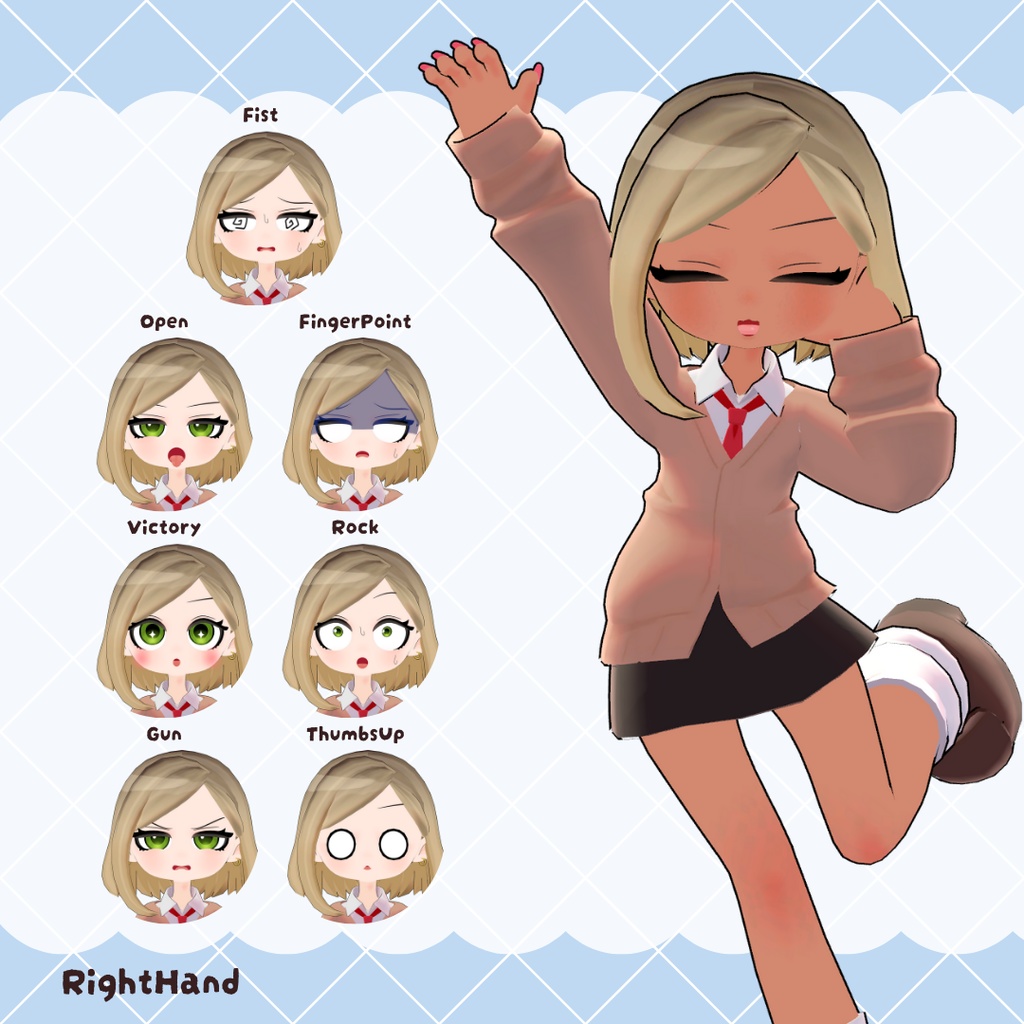 オリジナル3Dモデル「ICHI」