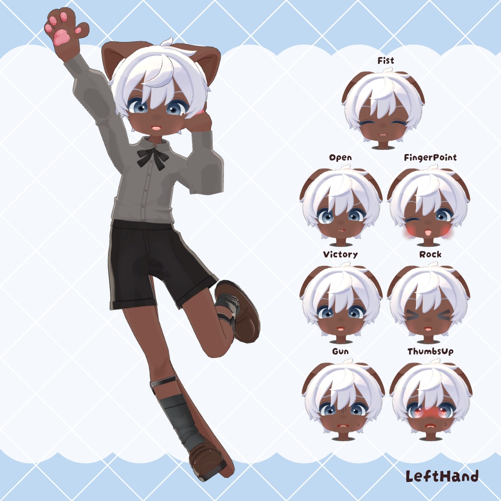 \ 24時間限定価格 / オリジナル3Dモデル「Minou」