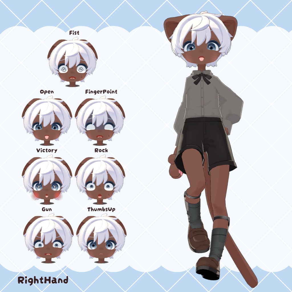 \ 24時間限定価格 / オリジナル3Dモデル「Minou」