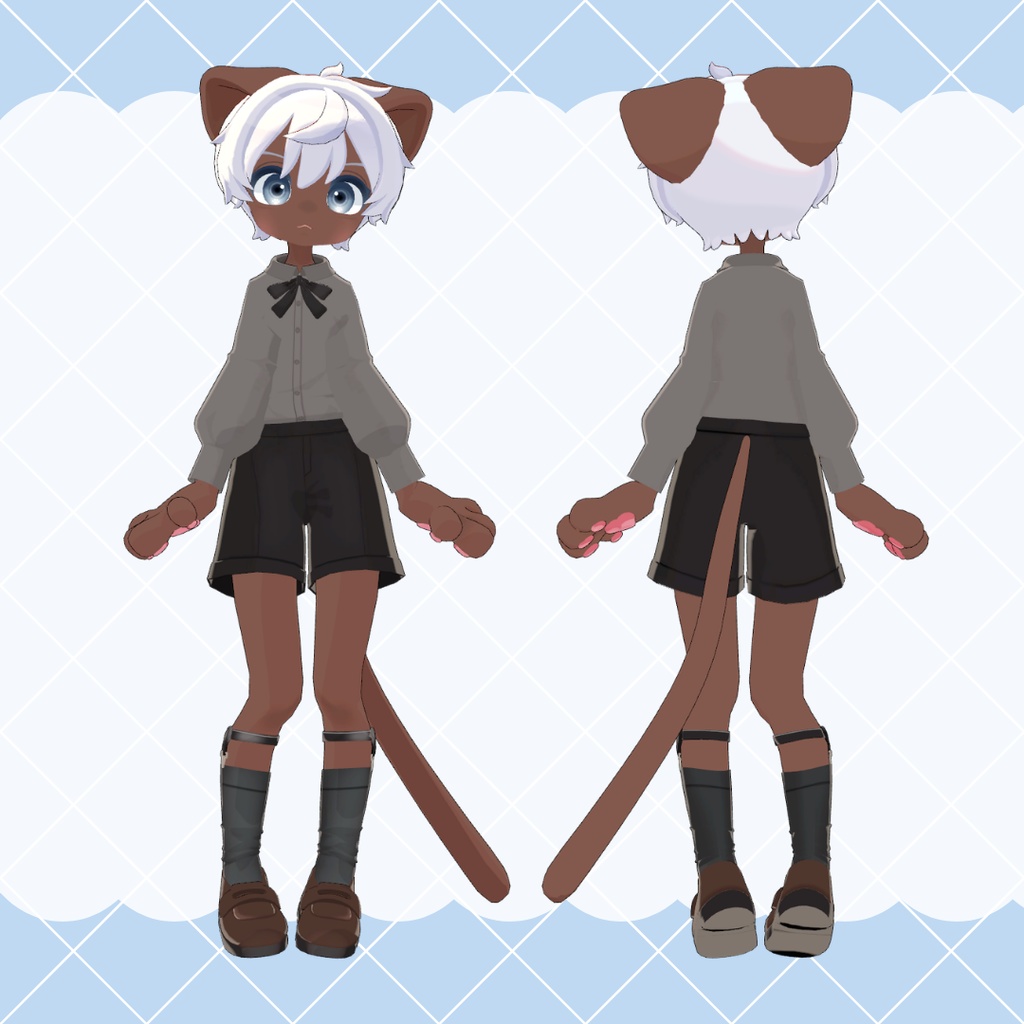 \ 24時間限定価格 / オリジナル3Dモデル「Minou」