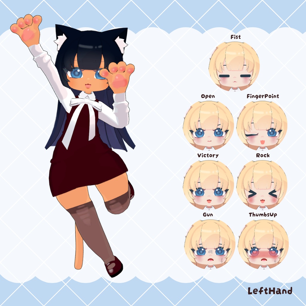 オリジナル3Dモデル「Mimi」