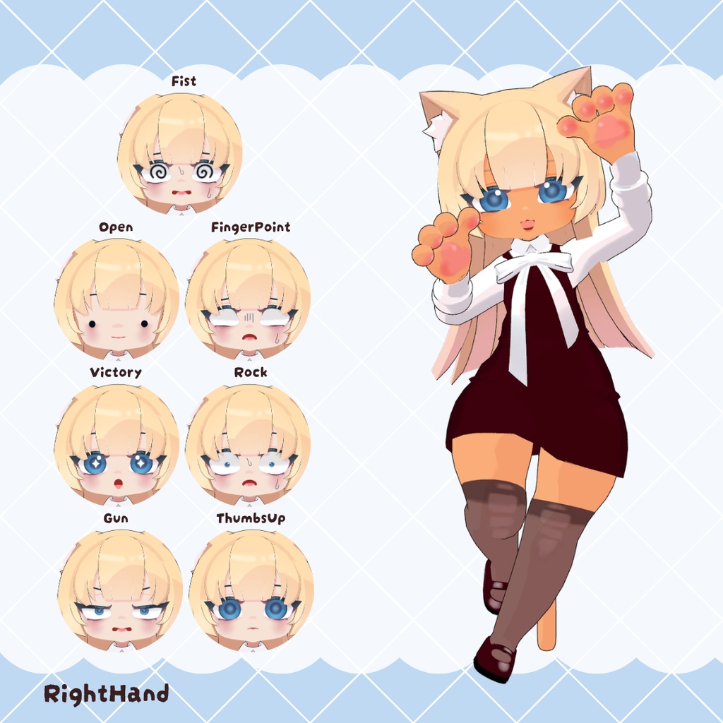 オリジナル3Dモデル「Mimi」