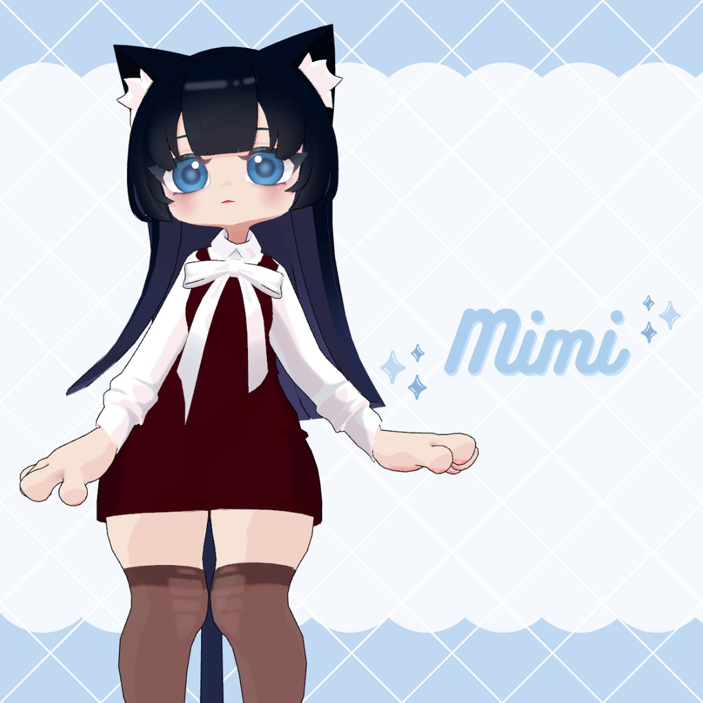 オリジナル3Dモデル「Mimi」
