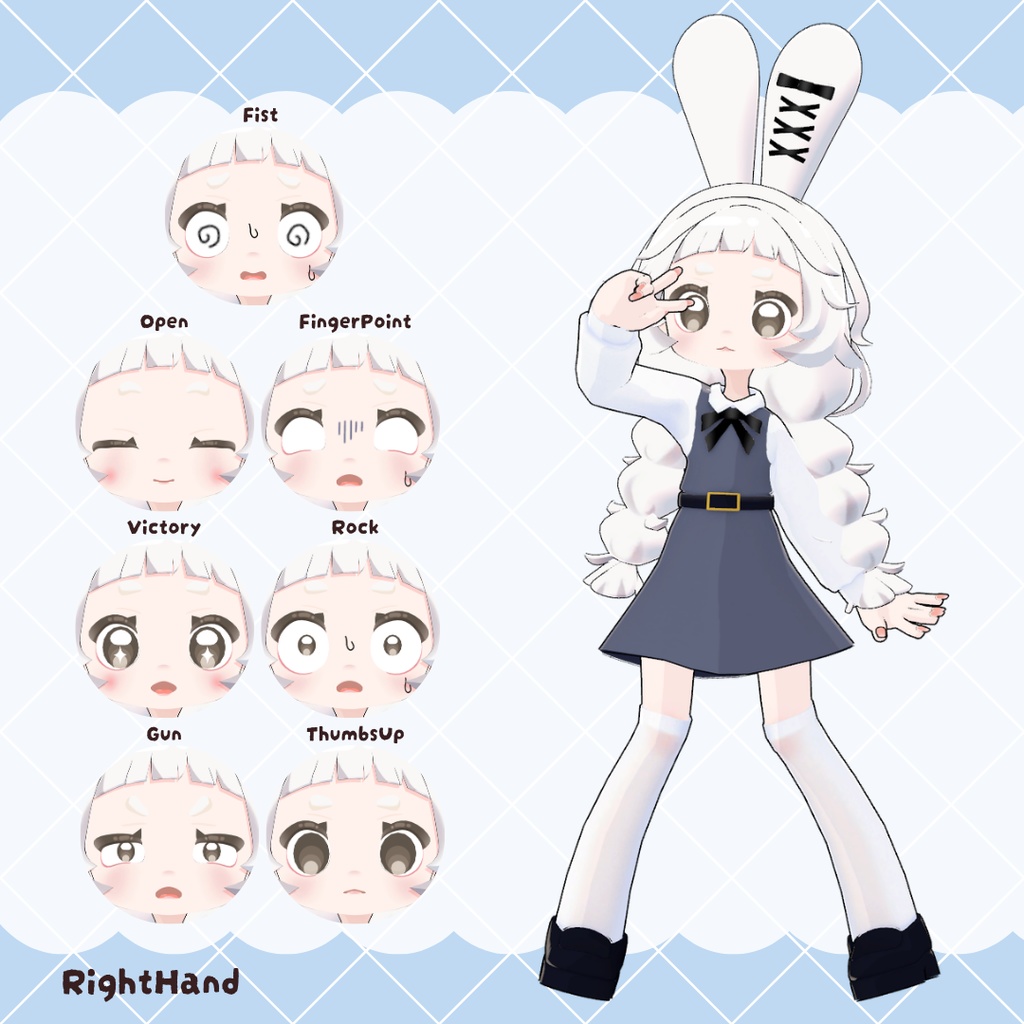 \ 24時間限定価格/オリジナル3Dモデル「Rabi」