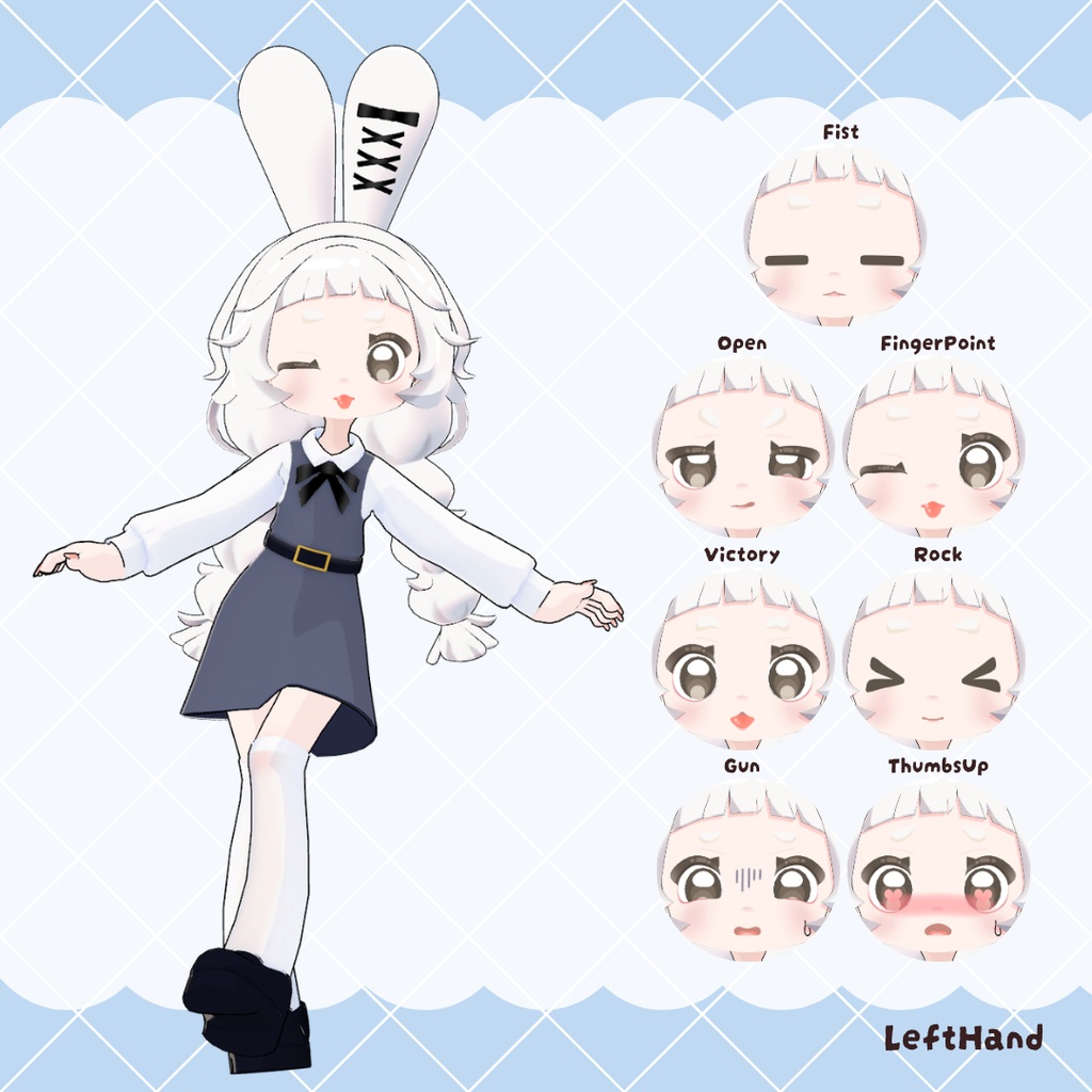 \ 24時間限定価格/オリジナル3Dモデル「Rabi」