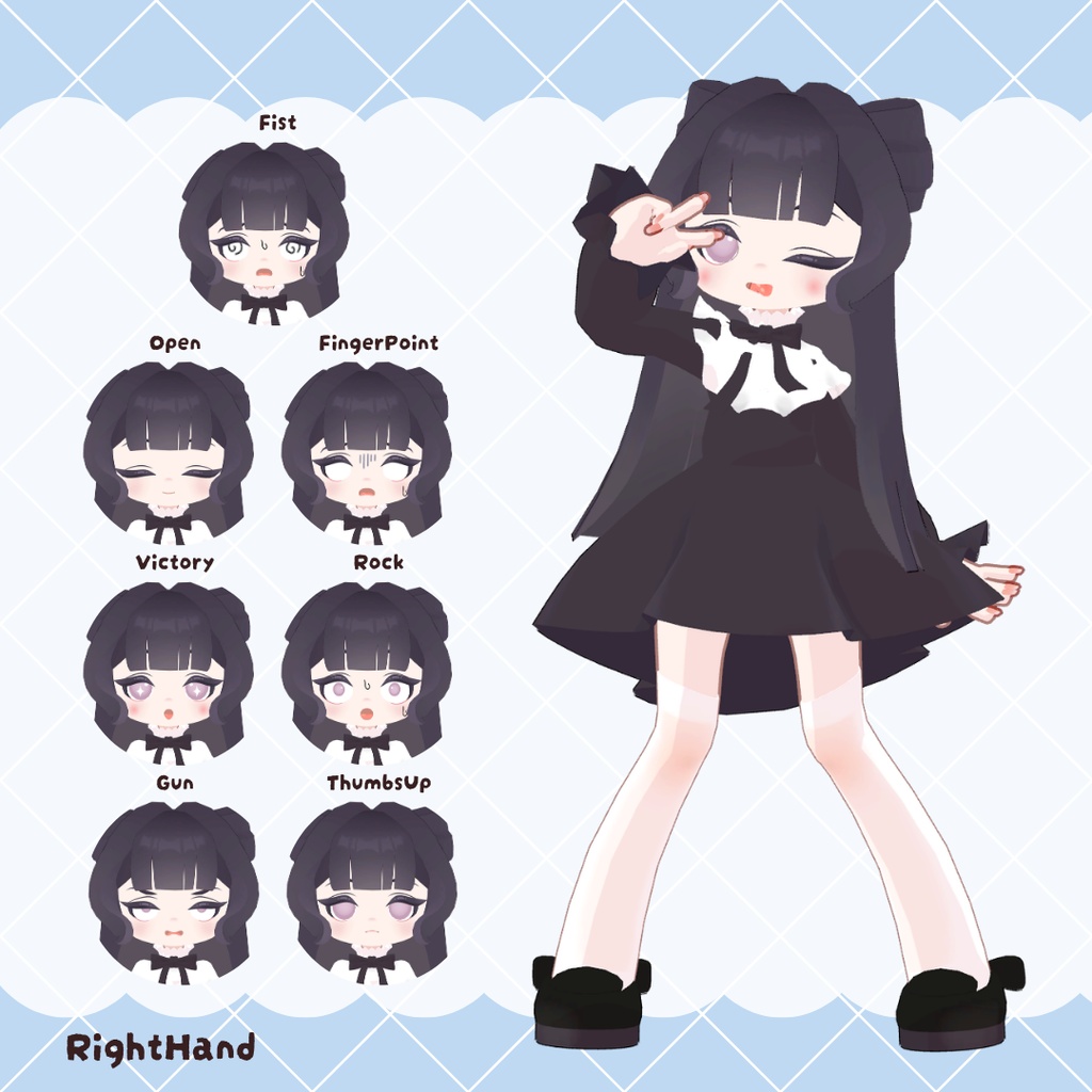 オリジナル3Dモデル「Yoi」