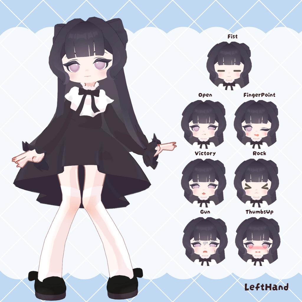 オリジナル3Dモデル「Yoi」