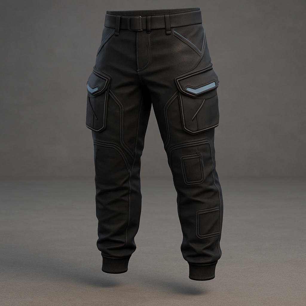 Jogger Cargo Pants – FBX For Avart of Unity/Blender/VRChat