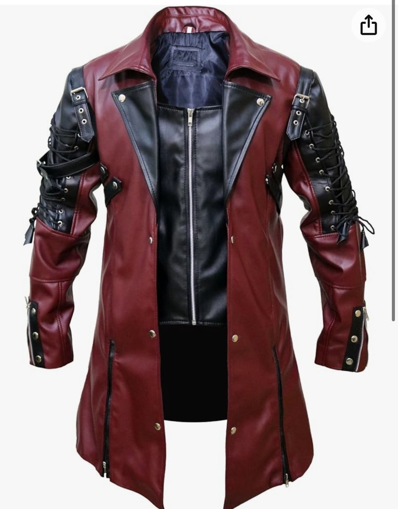 Crimson Requiem Jacket – FBX For Avart of Unity/Blender/VRChat