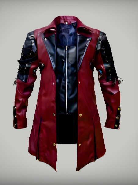 Crimson Requiem Jacket โ FBX For Avart of Unity/Blender/VRChat