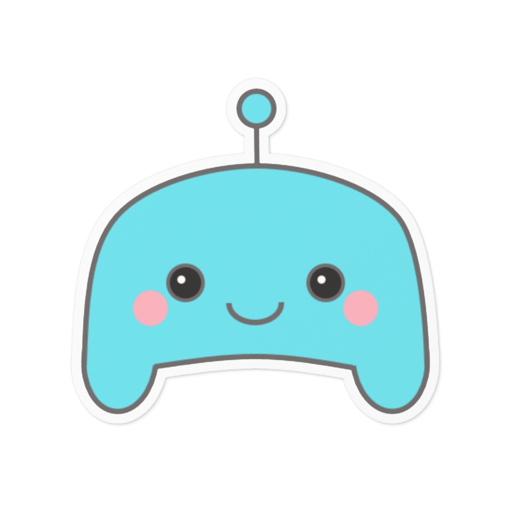 ころにぃコレクション　ステッカー（キャラクター：びびっと）CC_A_002