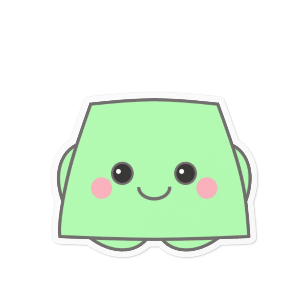 ころにぃコレクション　ステッカー（キャラクター：いろりん）CC_A_004