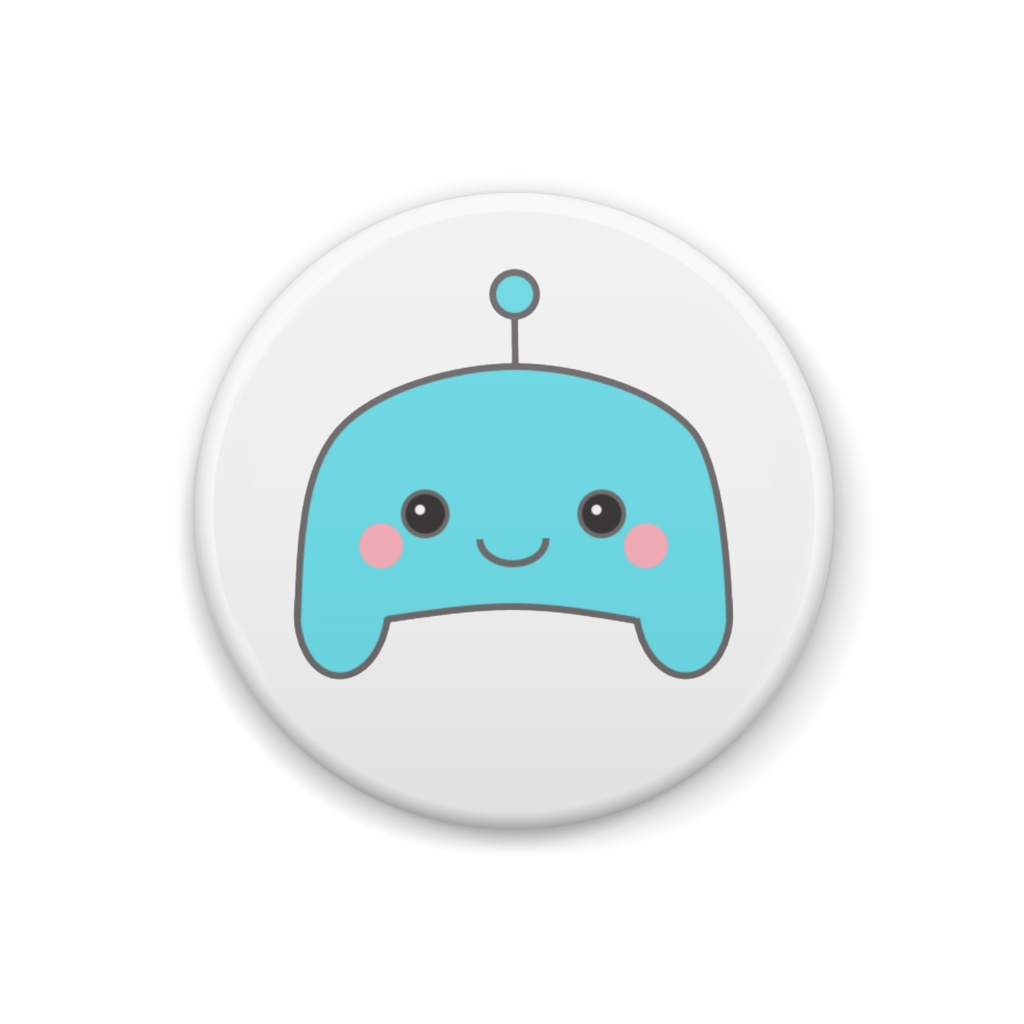 ころにぃコレクション　缶バッジ（キャラクター：びびっと）CC_B_002