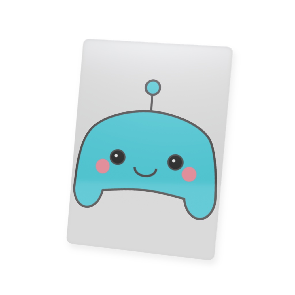 ころにぃコレクション プラスチックカード(キャラクター:びびっと)CC_C_002