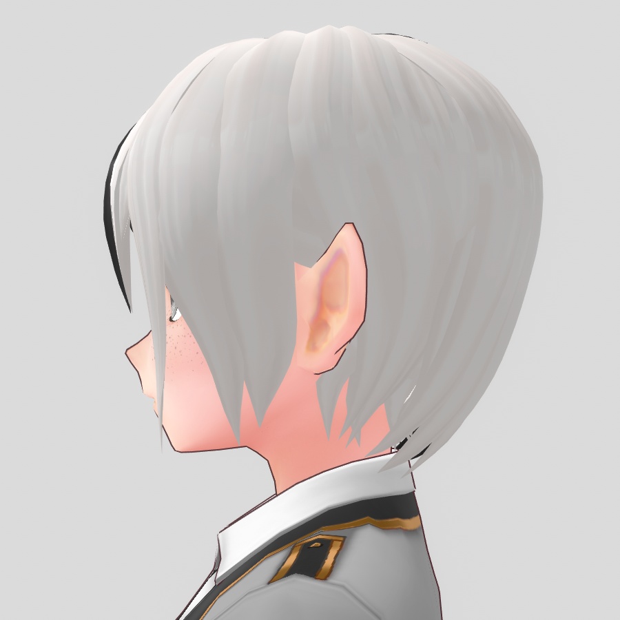 VROID short split-tone hair!