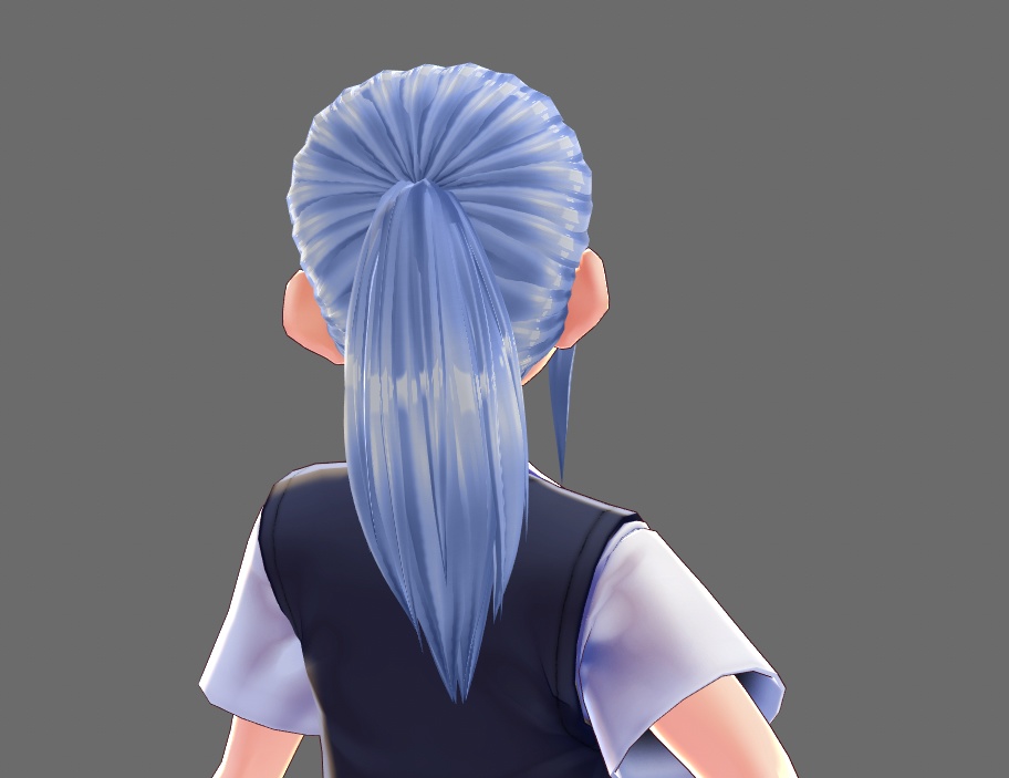 VROID Simple Ponytail Preset
