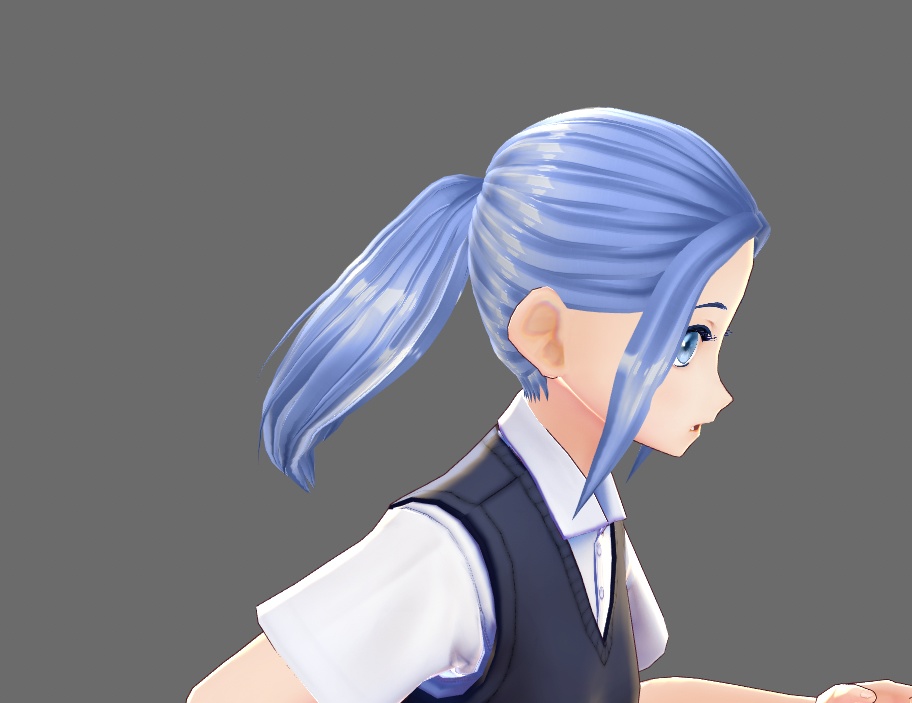 VROID Simple Ponytail Preset