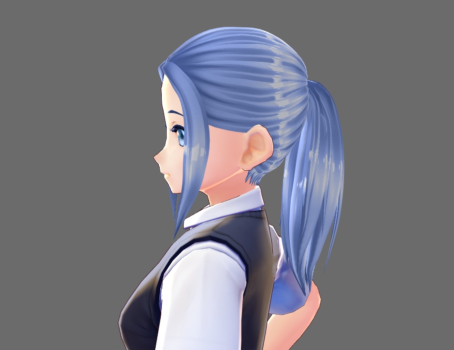 VROID Simple Ponytail Preset