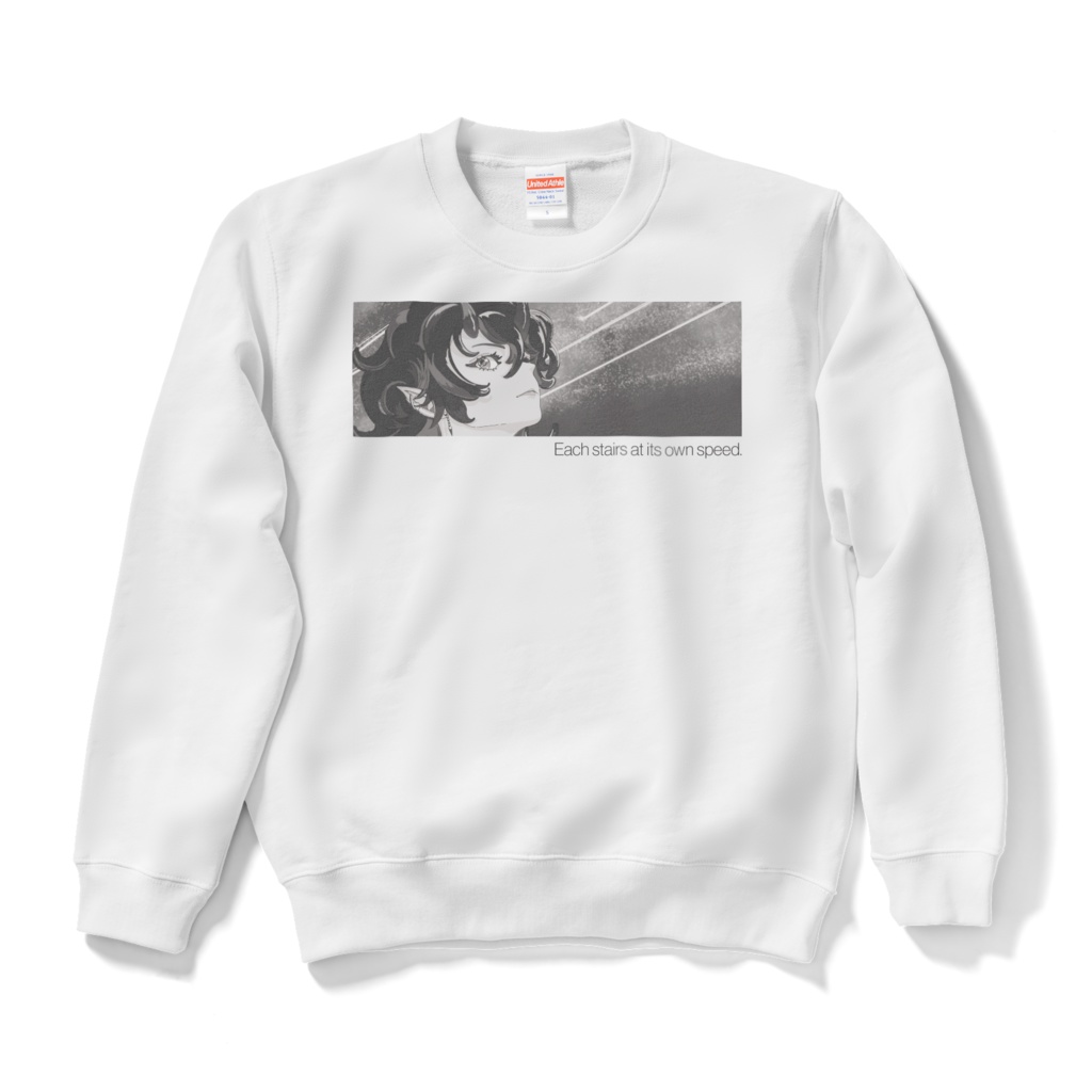 【非公式】龍ヶ崎リン / Each stairs / sweat white
