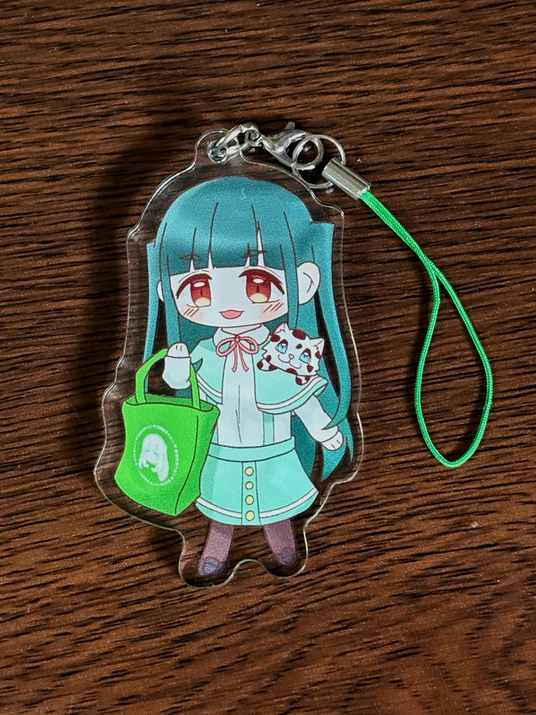 山田真緑とおでかけアクリルキーホルダー