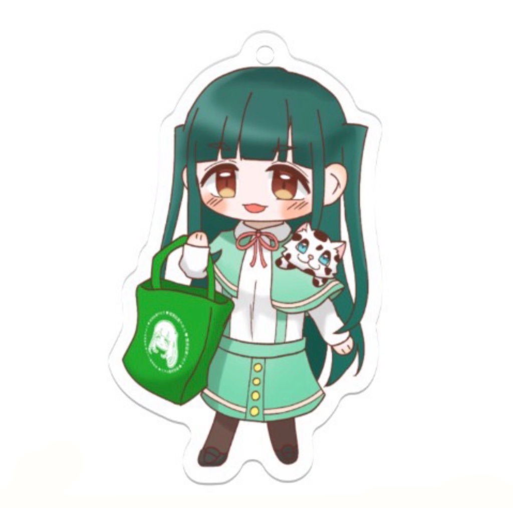 山田真緑とおでかけアクリルキーホルダー