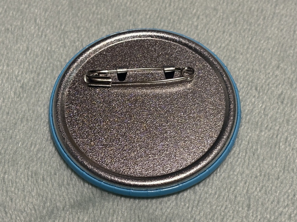 環境破壊やめろ♡缶バッジ(ゆくりVer.)