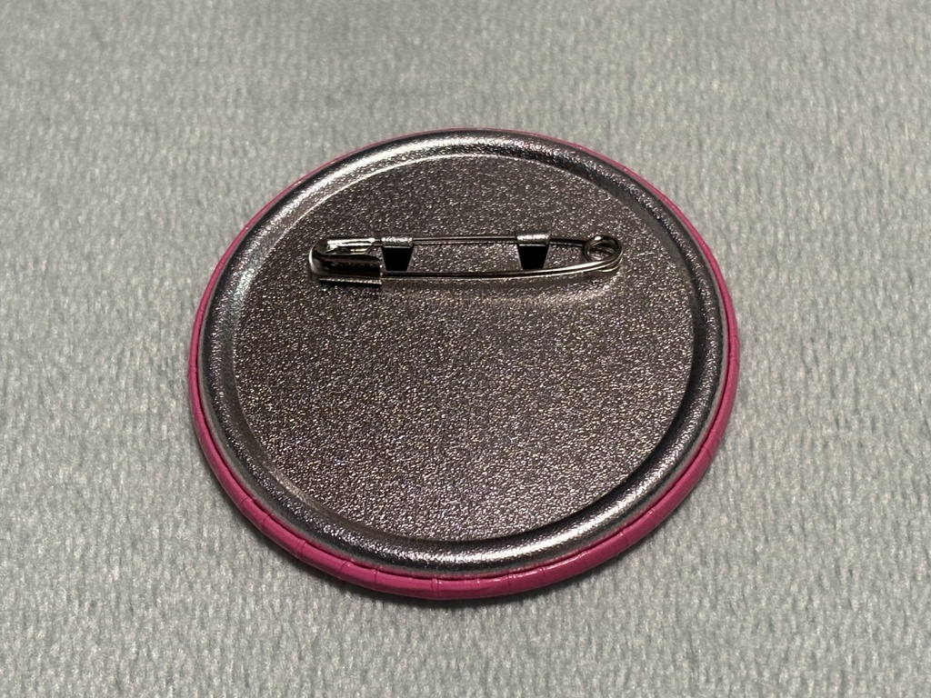 環境破壊やめろ♡缶バッジ(輝夜Ver.)