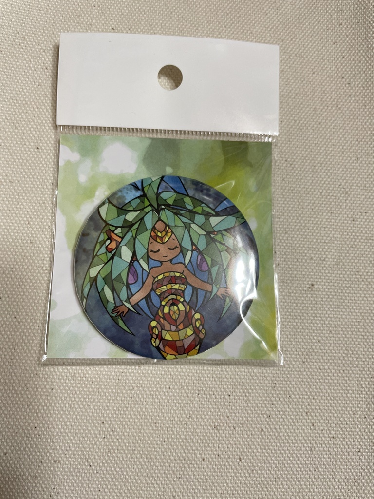聖剣伝説 ドリアード 缶バッチ