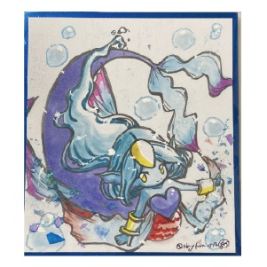 色紙　ウンディーネ