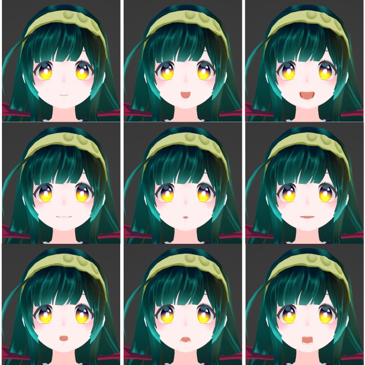 東北ずん子公式MMDモデル、VRM、VRChatアバター