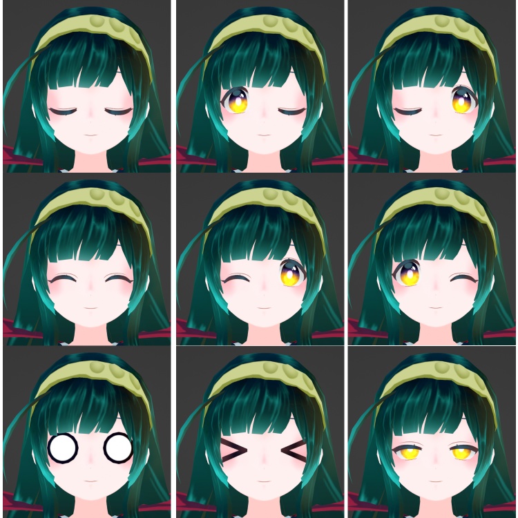 東北ずん子公式MMDモデル、VRM、VRChatアバター