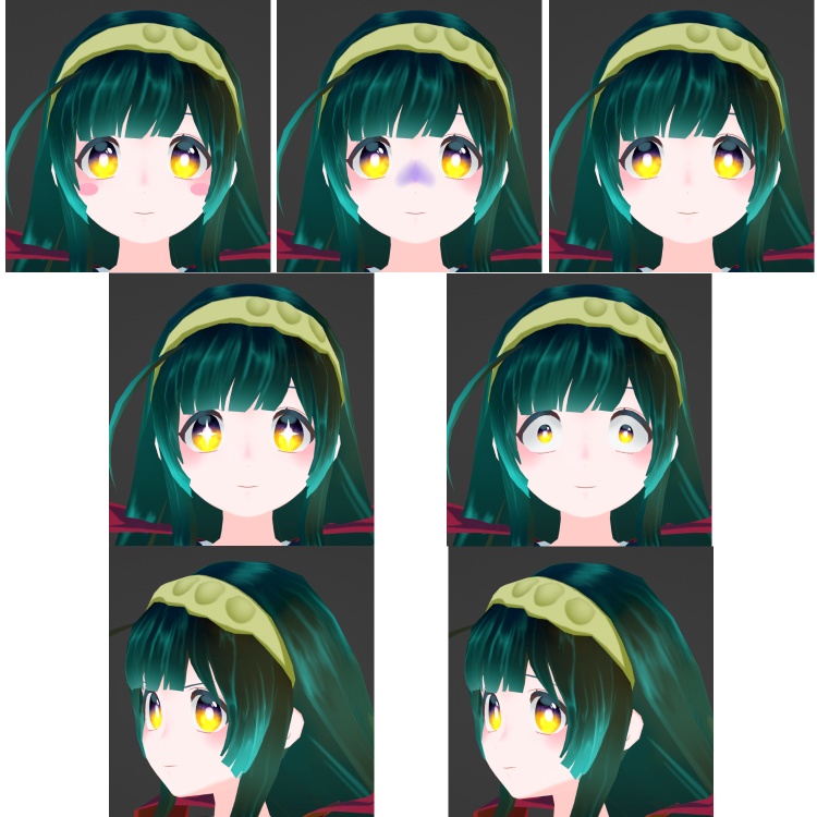 東北ずん子公式MMDモデル、VRM、VRChatアバター