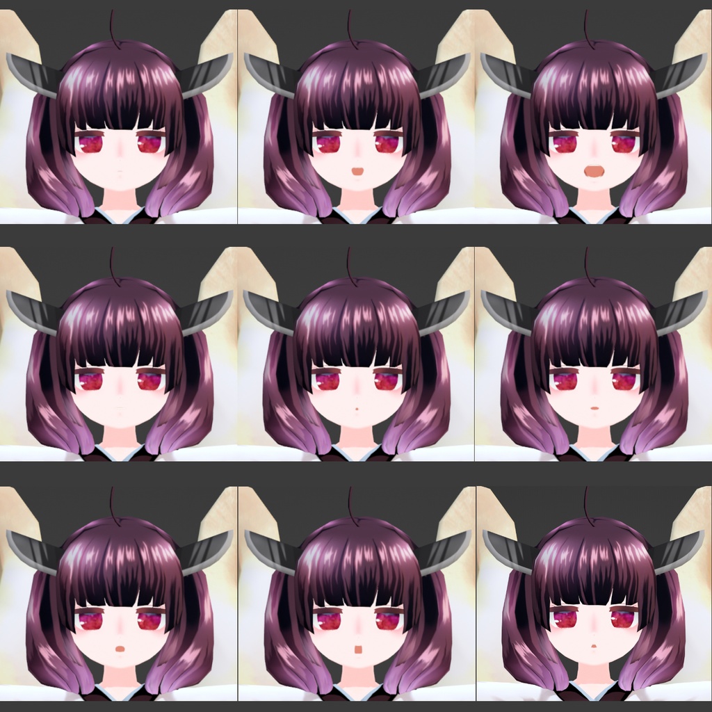 東北きりたん公式MMDモデル、VRM、VRChatアバター