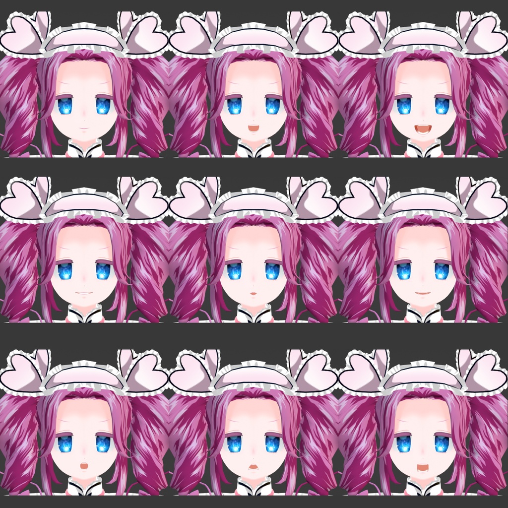 四国めたん公式MMDモデル、VRM、VRChatアバター